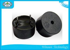 Wholesale Small Size Micro Piezo Buzzer 12V Black D14 x H7.5mm For Telecommunication from china suppliers