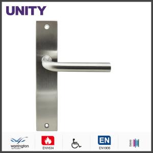 Wholesale Stainless Steel Fire Door Lever Handle EN1906 and EN1634 Satin Finish from china suppliers