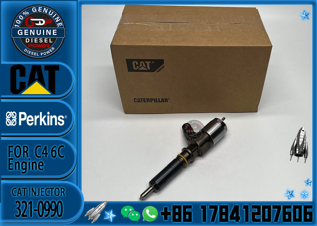 New Diesel Fuel Injectors nozzles 321-0990 2645A743 10R-7668 2645A705 2645A709 injector for Caterpillar C6.6 Perkins 110