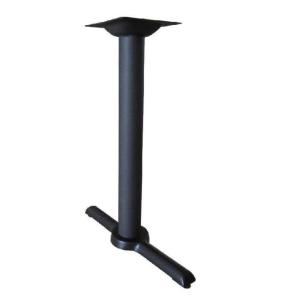 Wholesale Dia 3'' Cross Table Base Metal Bistro Table Leg ISO9001 Approved Cast Iron Black from china suppliers