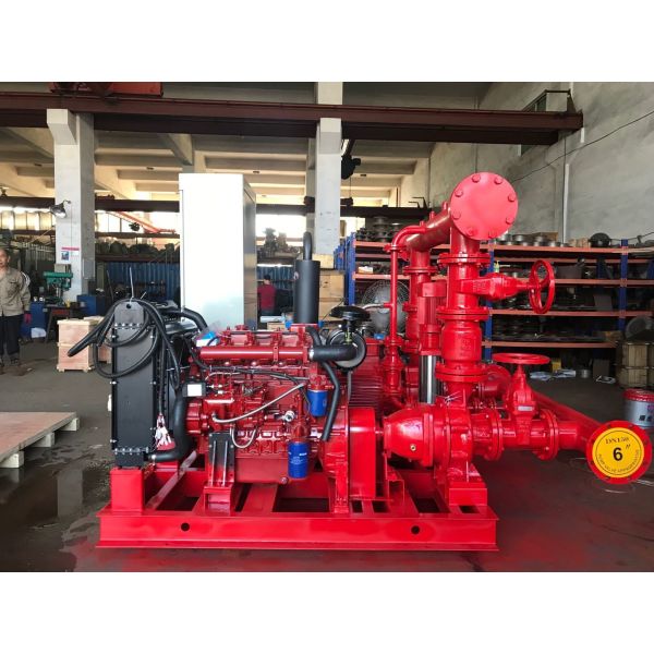 Electric/Diesel Engine Fire Fighting Solar Irrigation Water Pump Equipment