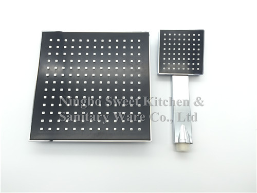 chrome plating shower head hand shower set overhead shower rain shower ABS single bathroom shower