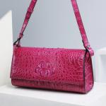 Genuine Crocodile Skin Lady Small Flap Purse Authentic Alligator Leather Women