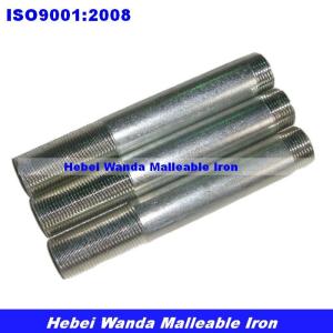 Wholesale Galvanized steel long and short nipples from china suppliers