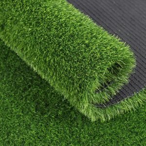 Synthetic Artificial Green Turf , Waterproof Artificial Football Turf 8800 Dtex