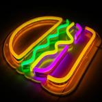 Fun design colorful neon custom party birthday park neon