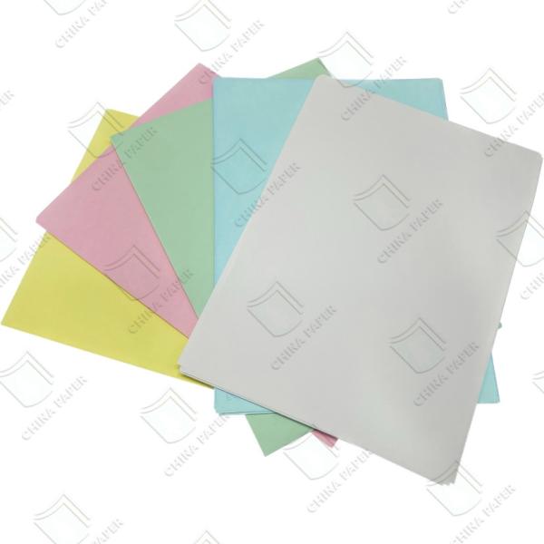 High Performance Carbonless Paper 55GSM PINK / YELLOW CFB For Invoices And