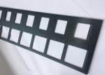 Brushed Punching Socket With Holes Anodised Aluminium Profile