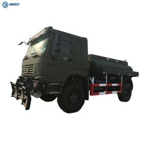 Wholesale SINOTRUK HOWO 4x4 All Wheel Drive 290hp 5000L Fuel Tanker Truck With Pump from china suppliers