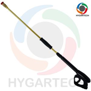 Wholesale Brass High Pressure Washing Gun With Extra Long Extension Tube For Road Cleaning Bus Washer Regular from china suppliers