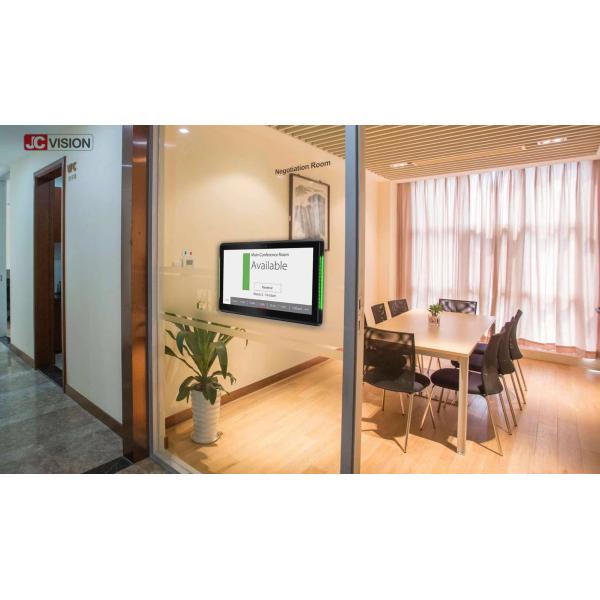 LED Light Conference Room Displays , NFC Poe Meeting Room Schedule Display