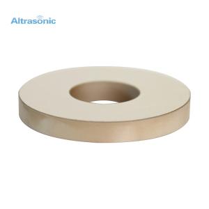 Wholesale Piezoelectric ceramic disc PZT4 PZT5 PZT8 Ceramic Material Rings 20*10*5 For Ultrasonic Transducer from china suppliers