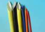 Flexible UL VW-1 Acrylic Coated Fiber Glass Sleeving / Sleeves for Insulation