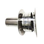 3" Galvanized Wood Stove Rain Proof Chimney Cap Power Coated