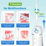 300ml Cordless Portable Teeth Cleaning Oral Irrigator ABS Plastic Ipx7