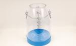 Transparent Polycarbonate Bucket , 32 Liter Goat Milking Bucket
