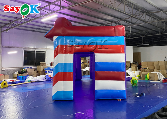Inflatable Game Tent Big Inflatable Outdoor Event Tent / Durable Led Inflatable Tent For Carnival