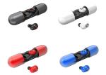 16Ω Metal Wireless Noise Cancelling Red Color Earbuds With Rechargeable Battery