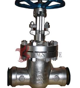 Wholesale Backseat Design Cast Steel Gate Valve , HF 600LB Butt Weld Gate Valve from china suppliers