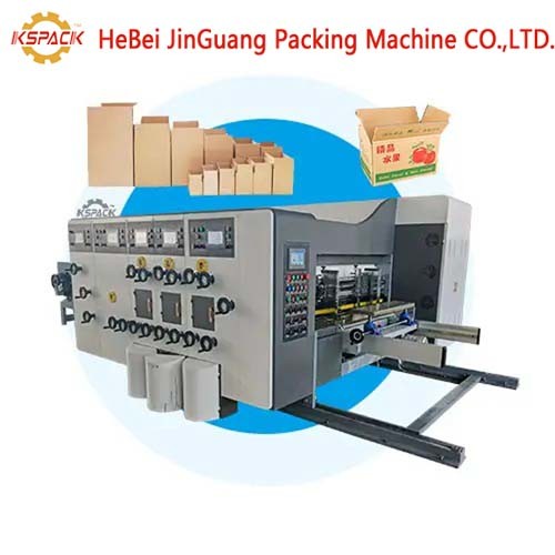 2colors 1200x2400 Printer Slotter Die Cutter Corrugated Machine Customized