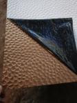 Rose Gold Mirror Honeycomb Pattern Embossed Stainless Steel Sheet