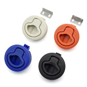 Wholesale Boat Flush Pull Slam Latch Plastic Round For RV Boat Marine Door from china suppliers