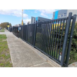Garden Protecting Tubular Metal Fence 1.3m Tall