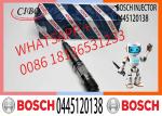 Diesel fuel injector 0445 120 074 0445120074/0445120138 for vovlo excavator
