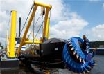 6 Inch Hydraulic Gold Suction Dredge with sand dredge pump For River Dredging