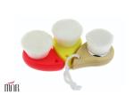 Professional Deep Cleansing Facial Brush For Face Wash , Facial Scrubbing Brush