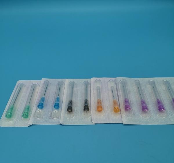 White Disposable Syringe Needles Side Hole Out Diameter 1.6mm 16G