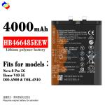 4000mAh Capacity Mobile Phone Battery for Nova 8 Pro 5G Honor V40 5G DIO-ANO0