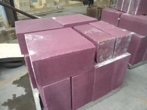 China Sintered Alumina Chrome Brick Good Refractoriness Degree Used In Volatile Kiln on sale