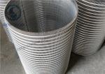 Stainless Steel 316 Wedge Wire Basket , Wire Strainer Basket High Efficient