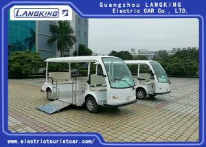 Wholesale 5 Passenger Electric Tourist Car With Wheelchair For Disabled , Max.Speed 28km/h from china suppliers