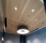 16/16/6mm Conference Hall Perforated Acoustic Panel Soundproof Wall Interior