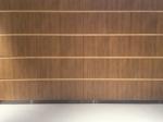 2/2/0.7mm Wooden Finish Invisible Microperforated Acoustic Panel For Walls