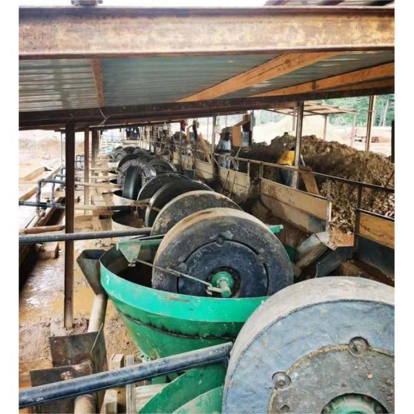 Mining Gold Wet Pan Mill Gold Grinding Machine Gold Ore Separator