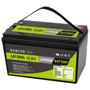 Wholesale 12V 120Ah LiFePO4 Lithium Battery With BMS High Discharge Current Portable Power Supply from china suppliers