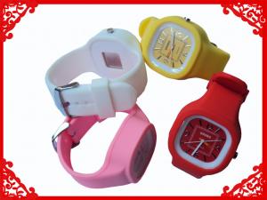 Wholesale Newest 5ATM Waterproof TOP Quality Watches Custom Jelly watch Silicon Watch from china suppliers