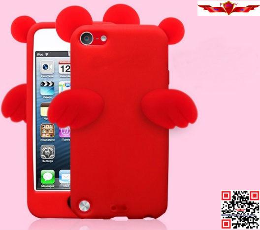 100% Brand New Perfect Fit Silicone Cover Case For Ipod Touch 5 Soft And Durable