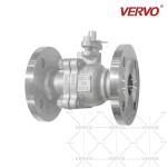 DN32 2 Piece Ball Valve Stainless Steel CF8 Flange 1 1/4 Inch Flanged Ball Valve