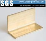 Extruded Wrought Copper Alloy L Shape Sheet Brass L Sections Extruding