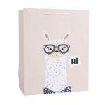 Creative cute design animal handmade kids toy packaging paper bag wholesale
