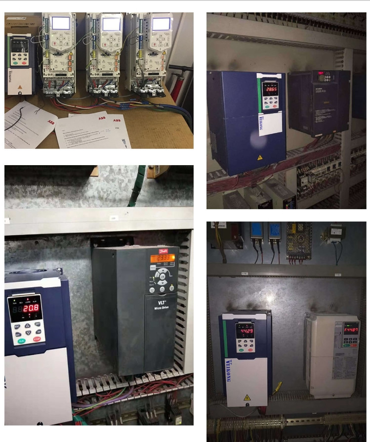 Compact 4kw 5.5kw VFD Variable Frequency Drive For 3 Phase Motor