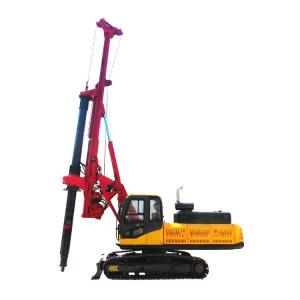 Wholesale Crawler Mounted Water Well Rotary Drilling Rig Machine 170KW Engine 40m Piling Depth from china suppliers