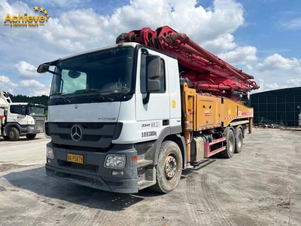 M49-5 Meter Refurbished Truck Pump SANY Putzmeister SYG5340THB 490C-10 Concrete