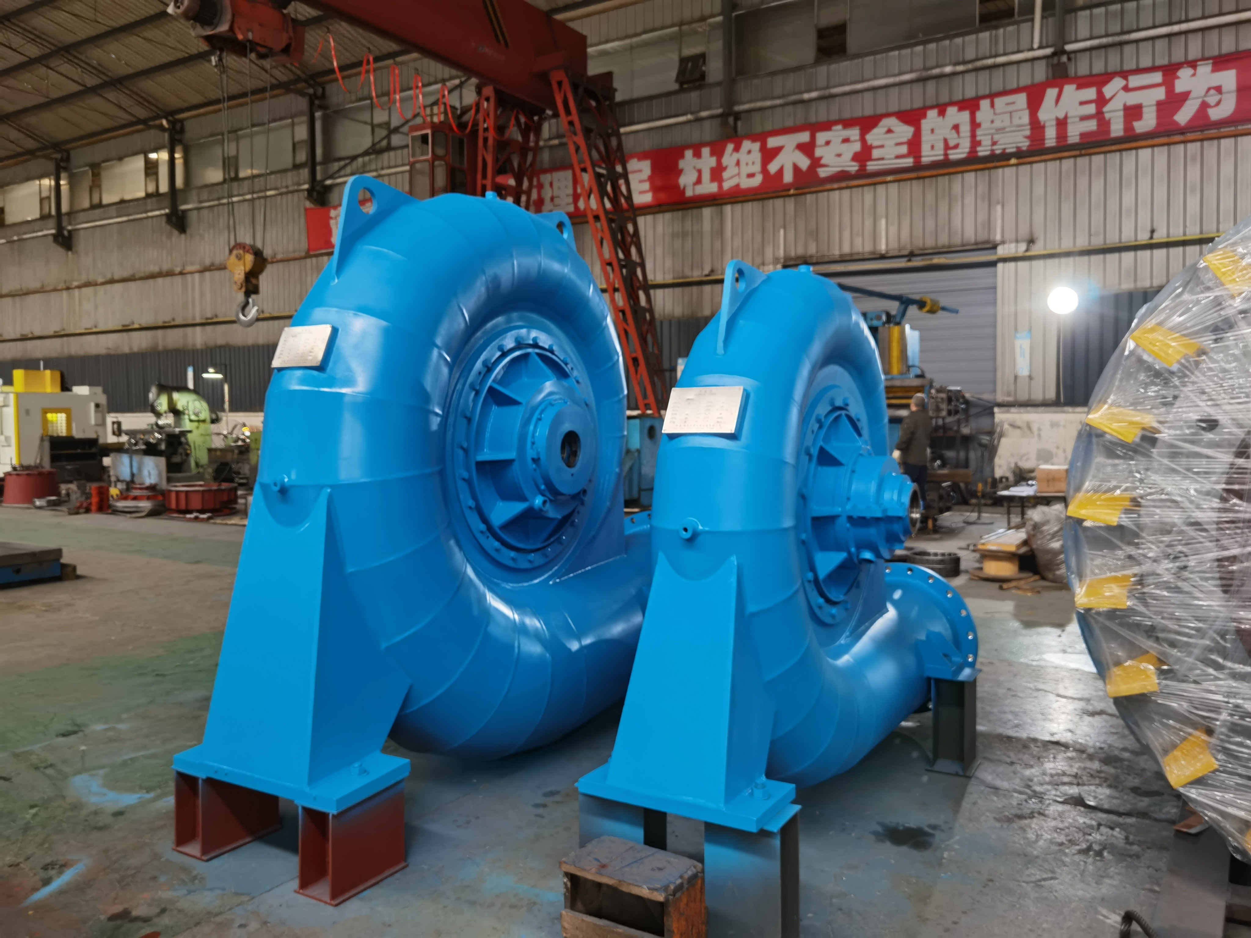 Francis Hydro Turbine Generator with 88-96% Efficiency for 50HZ/60HZ Frequency in Hydroelectricity Generation