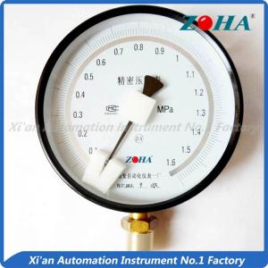 Wholesale Aluminium Case Precision Air Pressure Gauge / Low Pressure Gauge Bottom Mount from china suppliers