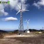 Low Start Wind Speed Pitch Wind Turbines Variable 20kw For Household